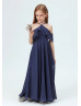 Unusual Chiffon Airy Junior Bridesmaid Dress